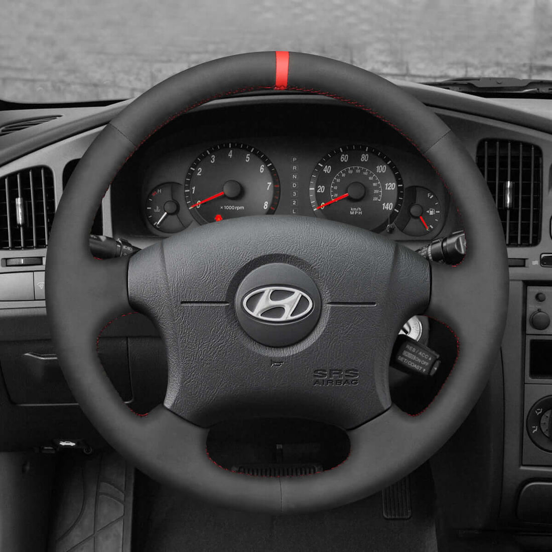 MEWANT Steering Wheel Cover for Hyundai Elantra 2001-2008