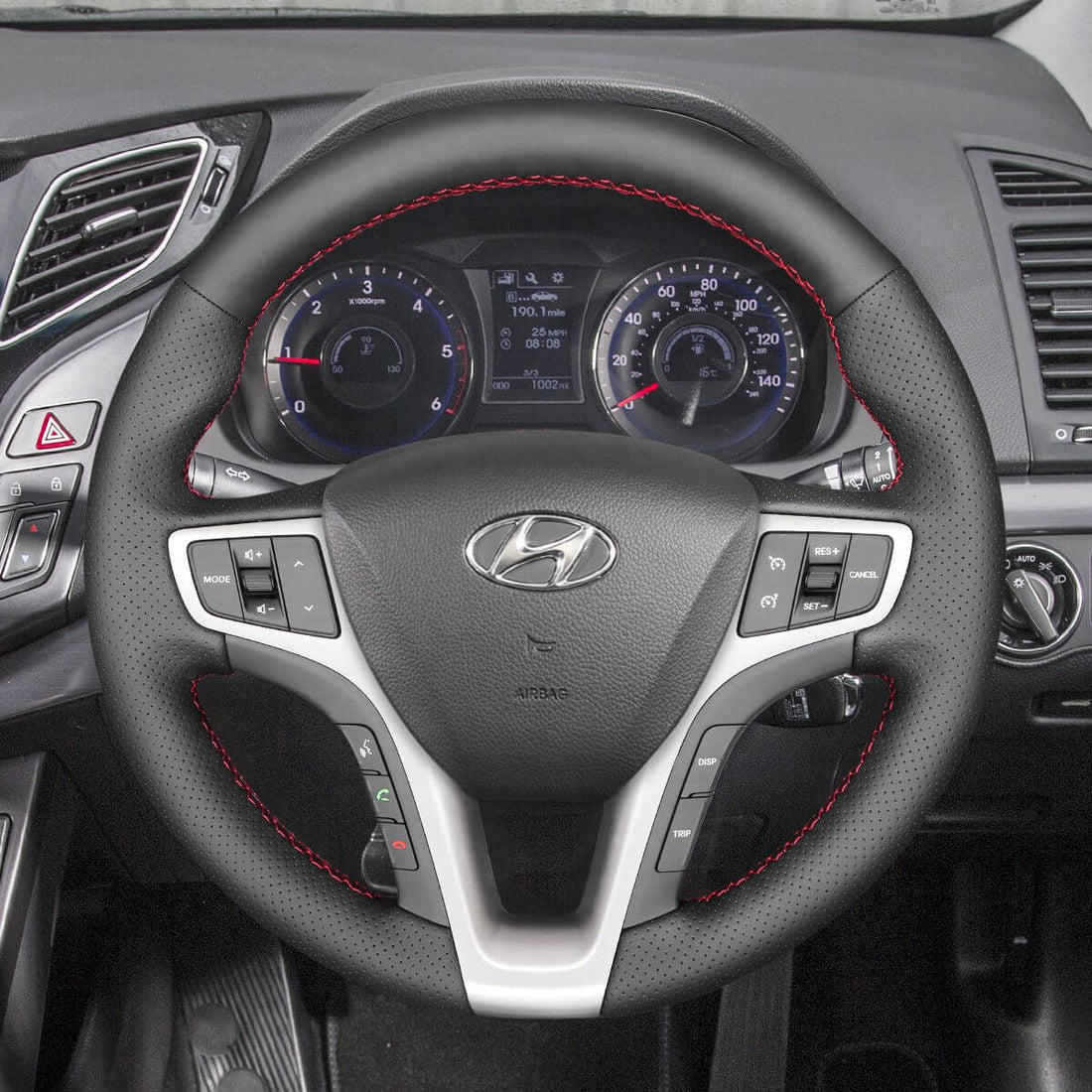 MEWANT Steering Wheel Cover for Hyundai i40 2011-2020