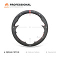 MEWANT Steering Wheel Cover for Hyundai Kona 2017 - 2023 - Alcantara, Leather, Carbon Fiber, Easy Install, Non - Slip, Best Steering Wheel Cover