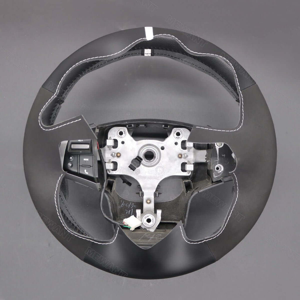 MEWANT Steering Wheel Cover for Isuzu / Holden D - Max MU - X Colorado 2012 - 2020 - Alcantara, Leather, Carbon Fiber, Easy Install, Non - Slip, Best Steering Wheel Cover