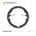 MEWANT Steering Wheel Cover for Jaguar XE 2020 - 2022 With Bulges - Alcantara, Leather, Carbon Fiber, Easy Install, Non - Slip, Best Steering Wheel Cover