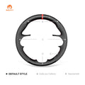 MEWANT Steering Wheel Cover for Jeep Compass 2017 Renegade 2016 2017 - Alcantara, Leather, Carbon Fiber, Easy Install, Non - Slip, Best Steering Wheel Cover