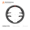 MEWANT Steering Wheel Cover for Jeep Compass II MP 2021 - 2024 - Alcantara, Leather, Carbon Fiber, Easy Install, Non - Slip, Best Steering Wheel Cover