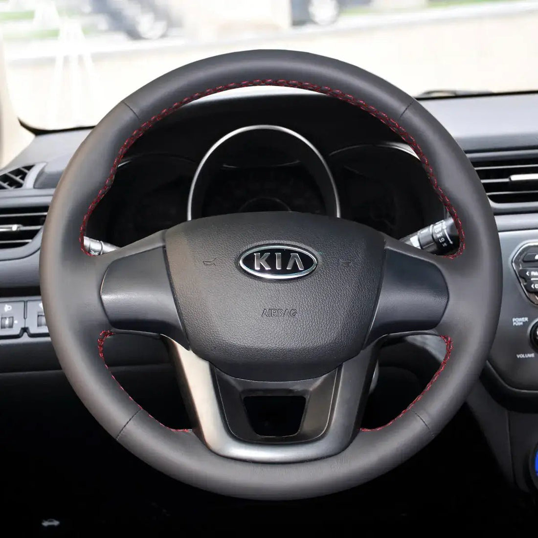 MEWANT Steering Wheel Cover for Kia Rio 3 Rio5 2011-2017