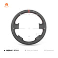 MEWANT Steering Wheel Cover for Land Rover LR2 L359 Freelander 2 II L359 2009 - 2012 - Alcantara, Leather, Carbon Fiber, Easy Install, Non - Slip, Best Steering Wheel Cover