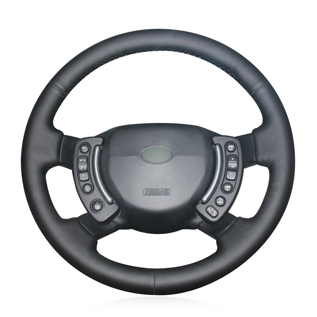 MEWANT Steering Wheel Cover for Land Rover Range Rover 2003 - 2012 - Alcantara, Leather, Carbon Fiber, Easy Install, Non - Slip, Best Steering Wheel Cover