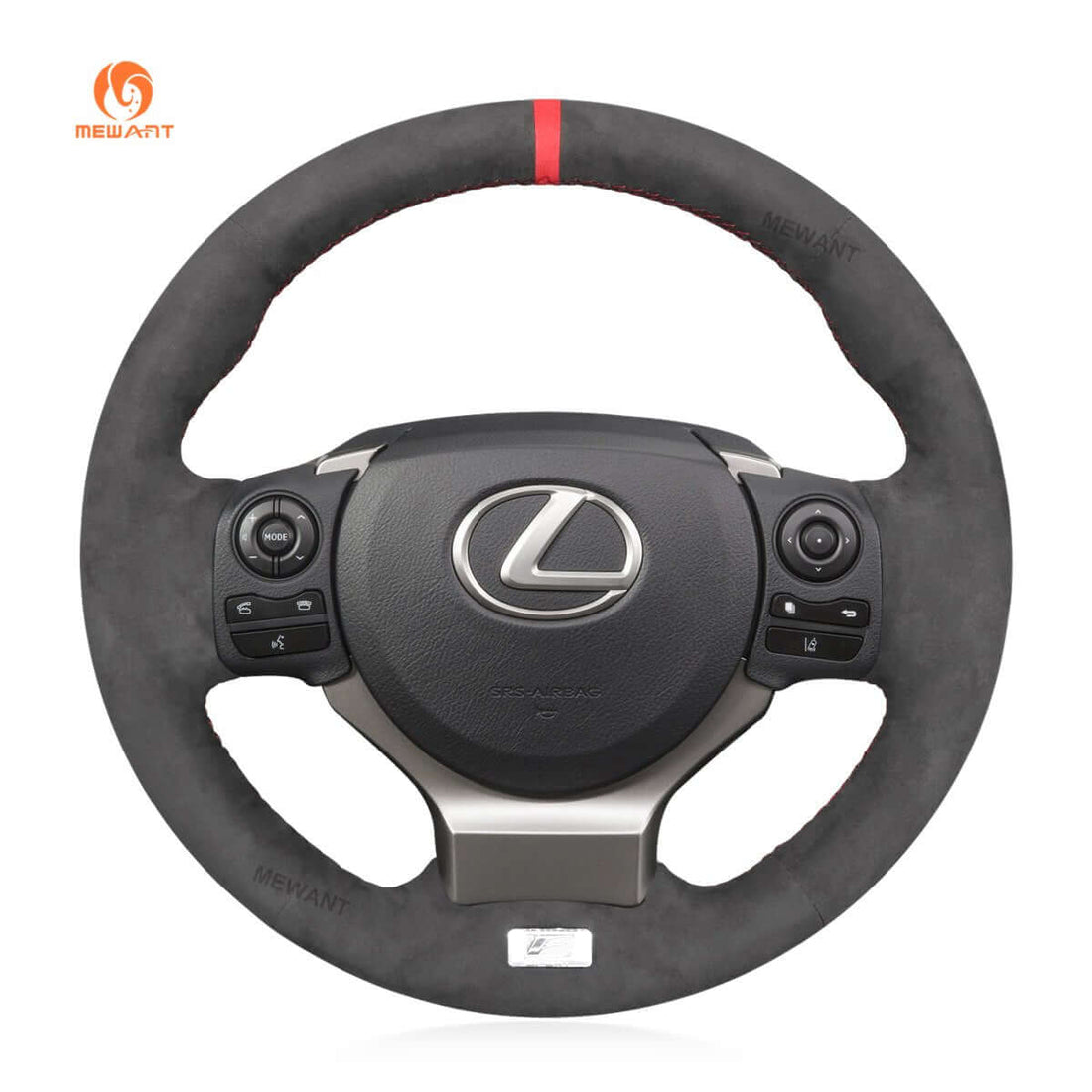 MEWANT Steering Wheel Cover for Lexus IS 200t 250 300 350 F Sport RC CT 200h NX 2014-2021