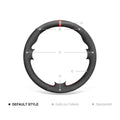 MEWANT Steering Wheel Cover for Mercedes Benz C - Class W203 SLK - Class R171 2005 - 2008 - Alcantara, Leather, Carbon Fiber, Easy Install, Non - Slip, Best Steering Wheel Cover