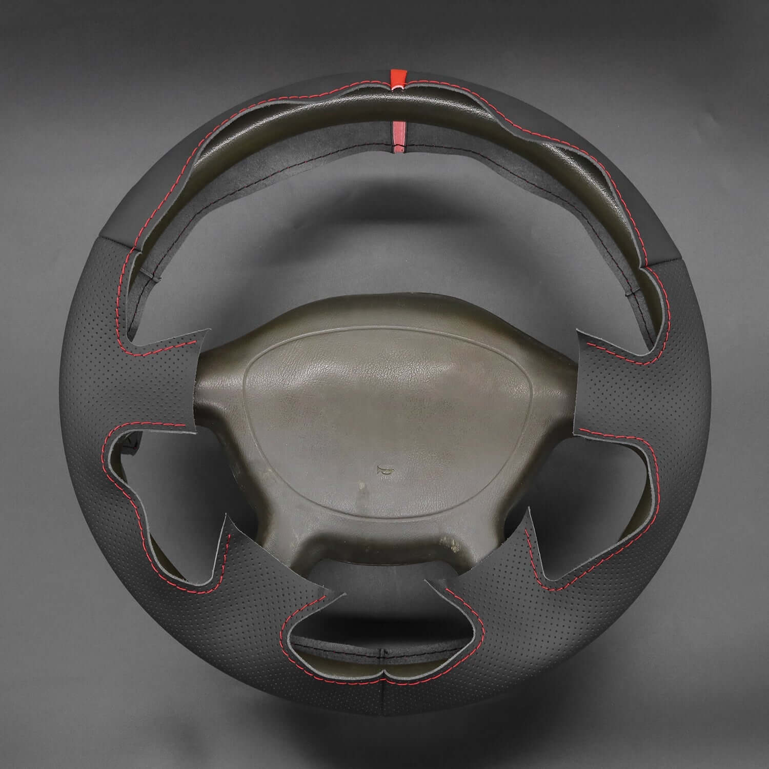 MEWANT Steering Wheel Cover for Mitsubishi L200 Triton 1995 - 2005 - Alcantara, Leather, Carbon Fiber, Easy Install, Non - Slip, Best Steering Wheel Cover