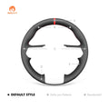 MEWANT Steering Wheel Cover for Mitsubishi Triton L200 Montero Pajero 2025 - Alcantara, Leather, Carbon Fiber, Easy Install, Non - Slip, Best Steering Wheel Cover