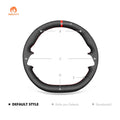 MEWANT Steering Wheel Cover for Nissan Ariya 2022 - 2024 - Alcantara, Leather, Carbon Fiber, Easy Install, Non - Slip, Best Steering Wheel Cover