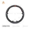 MEWANT Steering Wheel Cover for Nissan Navara 2021 - 2024 - Alcantara, Leather, Carbon Fiber, Easy Install, Non - Slip, Best Steering Wheel Cover