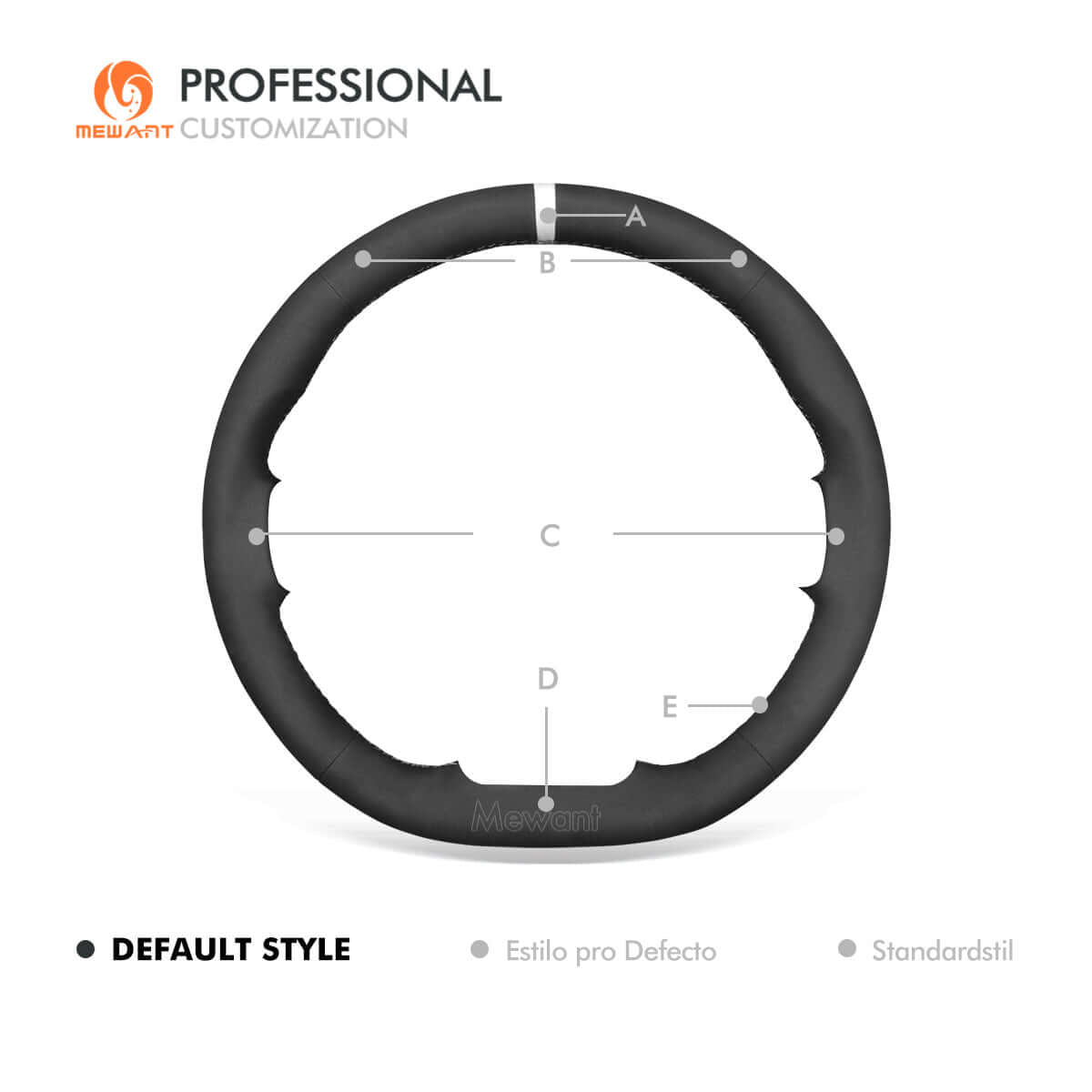 MEWANT Steering Wheel Cover for Nissan Rogue Pathfinder Qashqai III J12 X - Trail IV T33 2021 - 2024 - Alcantara, Leather, Carbon Fiber, Easy Install, Non - Slip, Best Steering Wheel Cover