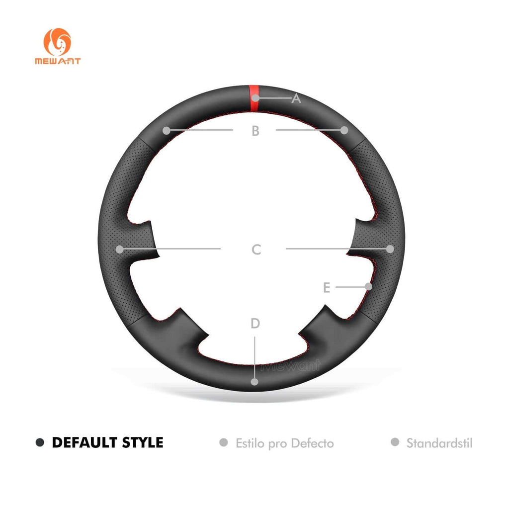 MEWANT Steering Wheel Cover for Nissan Skyline ECR33 R33 GTR 1995 - 1998 - Alcantara, Leather, Carbon Fiber, Easy Install, Non - Slip, Best Steering Wheel Cover
