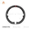 MEWANT Steering Wheel Cover for Opel Astra 2022 - 2024 - Alcantara, Leather, Carbon Fiber, Easy Install, Non - Slip, Best Steering Wheel Cover