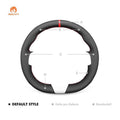 MEWANT Steering Wheel Cover for Scion tC 2010 - 2016 - Alcantara, Leather, Carbon Fiber, Easy Install, Non - Slip, Best Steering Wheel Cover