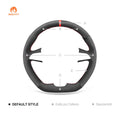 MEWANT Steering Wheel Cover for Seat Ibiza 6J FR|CUPRA Mii FR 2012 - 2020 - Alcantara, Leather, Carbon Fiber, Easy Install, Non - Slip, Best Steering Wheel Cover