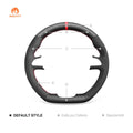 MEWANT Steering Wheel Cover for SEAT Leon 5F Ibiza 6F Alhambra 7N Arona Ateca Tarraco Toledo 2013 - 2021 - Alcantara, Leather, Carbon Fiber, Easy Install, Non - Slip, Best Steering Wheel Cover