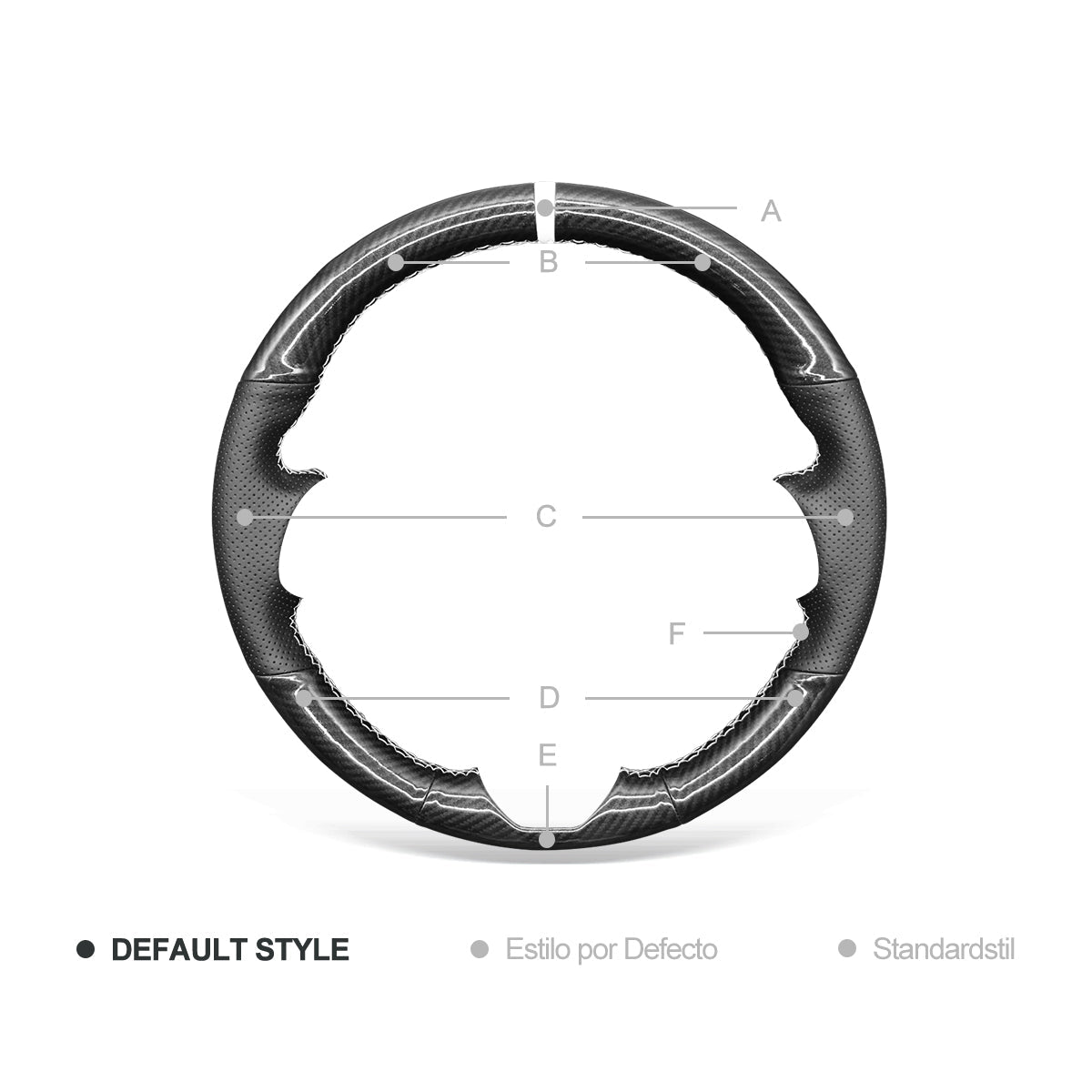 MEWANT Steering Wheel Cover for Suzuki Swift Sport 2012 - 2017 Vitara S 2016 - 2019 - Alcantara, Leather, Carbon Fiber, Easy Install, Non - Slip, Best Steering Wheel Cover