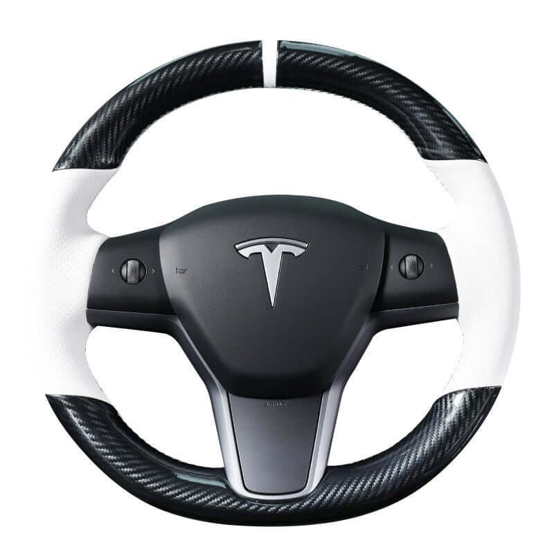 MEWANT Steering Wheel Cover-for Tesla Model 3 Model Y 2017-2023-US in stock