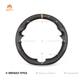 MEWANT Steering Wheel Cover for Tesla Model S Model X 2012 - 2021 - Alcantara, Leather, Carbon Fiber, Easy Install, Non - Slip, Best Steering Wheel Cover