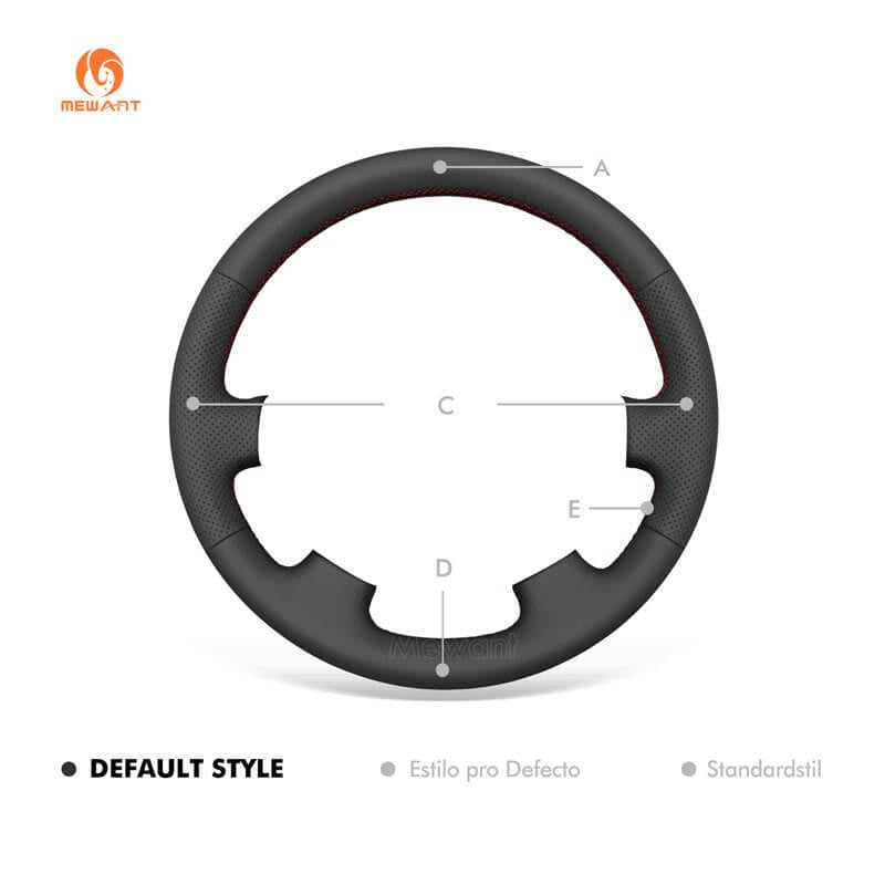 MEWANT Steering Wheel Cover for Volkswagen Mk3 Golf 1996 - Alcantara, Leather, Carbon Fiber, Easy Install, Non - Slip, Best Steering Wheel Cover