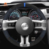 MEWANT Suede Alcantara Car Steering Wheel Cover for Ford Mustang 2009 - 2014 - Mewant Cover