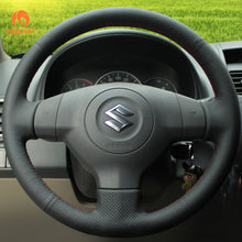 Lade das Bild in den Galerie-Viewer, MEWAN Genuine Leather Car Steering Wheel Cove for Suzuki SX4 / Alto/ Swift/ Splash
