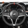 MEWANT Hand Stitch Car Steering Wheel Cover for Alfa Romeo Giulia 2016-2020 / Stelvio 2017-2020