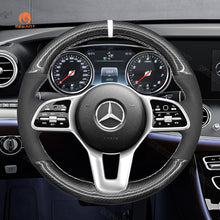 Carica l&#39;immagine nel visualizzatore Galleria, Car Steering Wheel Cover for Mercedes Benz W177 W205 C118 C257 W463 H247 X247 W167
