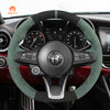 Car Steering Wheel Cover for Alfa Romeo Giulia 2020-2022 / Stelvio 2020-2022 / Tonale 2022