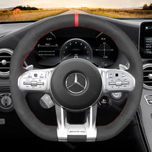 Carica l&#39;immagine nel visualizzatore di Gallery, Car steering wheel cover for Mercedes Benz AMG CLS 53 S C257 2019-2021
