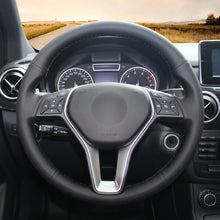 Load image into Gallery viewer, Car Steering Wheel Cover for Mercedes Benz W246 W204 C117 C218 W212 X156 X204
