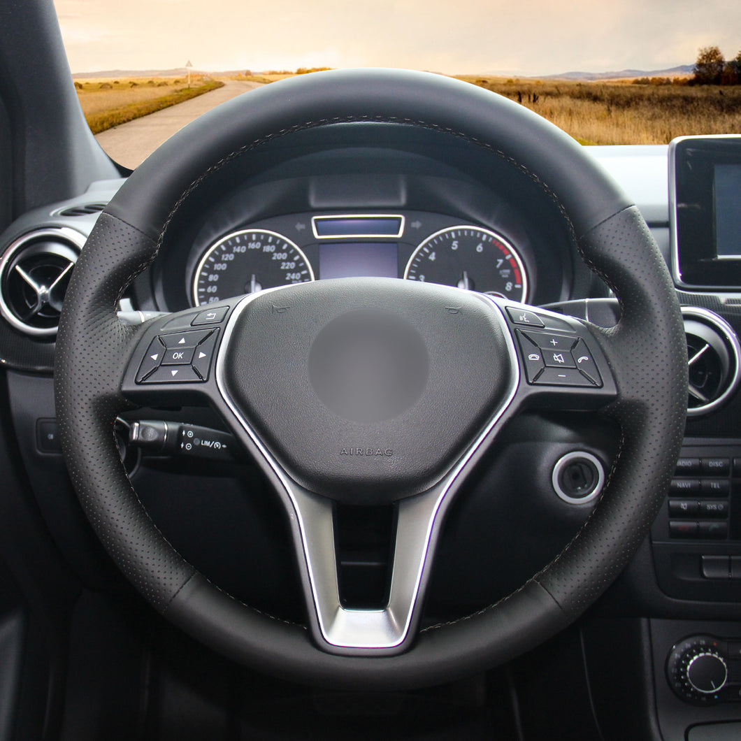 Car Steering Wheel Cover for Mercedes Benz W246 W204 C117 C218 W212 X156 X204