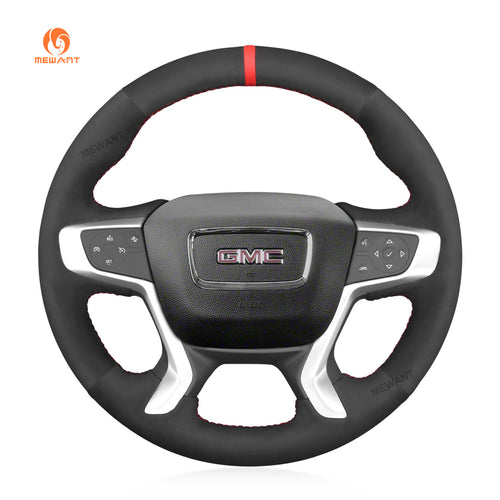 Car steering wheel cover for GMC Acadia 2017-2022 / Canyon 2015-2021 / Terrain 2018-2022