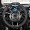MEWANT Car Steering Wheel Cover for Mini Clubman Convertible Countryman Hardtop