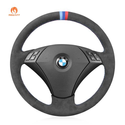 Car Steering Wheel Cover for BMW 5 Series E60 E61 2003-2010