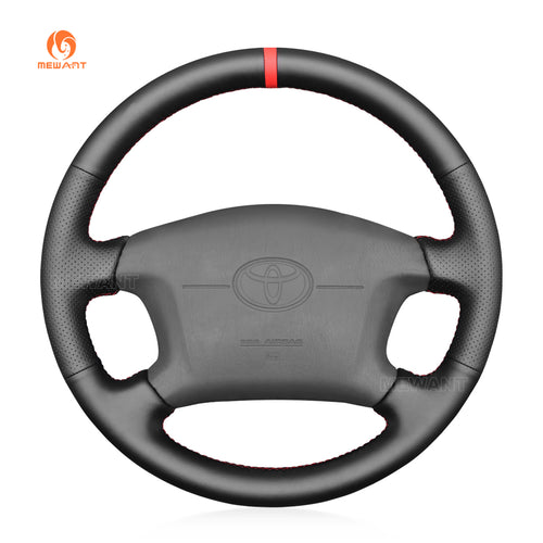 Car steering wheel cover for Toyota 4Runner 1998-2002 / Camry 1997-2001 / Corolla 1998-2002 / Sienna 1998-2003 / Tundra 2000