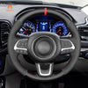 Car steering wheel cover for Jeep Compass 2017 Renegade 2016 2017