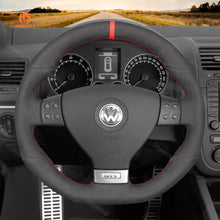 Charger l&#39;image dans la galerie,  Car Steering Wheel Cover for Golf GTI 5 (V) / Golf R32 Scirocco / Passat Variant (R-Line) / Tiguan (R-Line)
