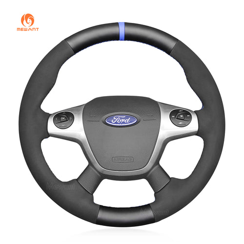 Car Steering Wheel Cover for Ford Focus 2011-2014 / C-Max (Grand C-Max) 2010-2015 / Kuga 2012-2016