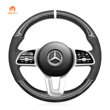 Carica l&#39;immagine nel visualizzatore Galleria, Car Steering Wheel Cover for Mercedes Benz W177 W205 C118 C257 W463 H247 X247 W167
