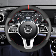 Load image into Gallery viewer, Car Steering Wheel Cover for Mercedes Benz W177 W205 C118 C257 W463 H247 X247 W167
