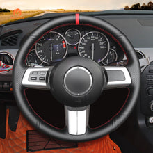 Load image into Gallery viewer, MEWANT Hand Stitch Car Steering Wheel Cover for Mazda MX-5 MX5 2009 --2013 / RX-8 RX8 2009 --2013 / CX-7 CX7 2007 -2009
