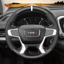 Load image into Gallery viewer, MEWANT Hand Stitch Car Steering Wheel Cover for GMC Acadia 2017-2022 / Canyon 2015-2021 / Terrain 2018-2022
