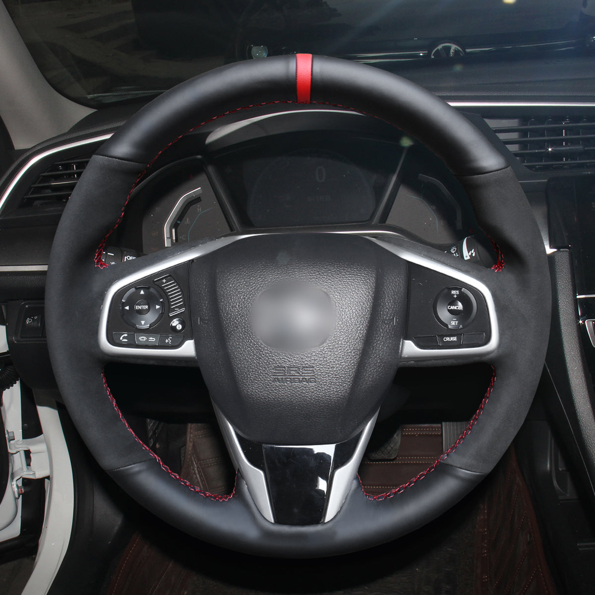 Car Steering Wheel Cover for Honda Civic 10 X CR-V CRV Clarity