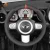 Car steering wheel cover for Mini (Hatchback/Mini R50/R52/R53) 2001-2006 / Convertible 2004-2008