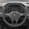 Car Steering Wheel Cover for Volkswagen VW Amarok T6 California T6 Caravelle T6 Kombi T6 Multivan T6 Transporter