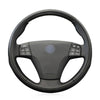 MEWANT Hand Stitch Car Steering Wheel Cover for Volvo C70 2008-2010