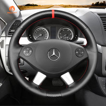 Cargue la imagen en el visor de la Galería, MEWANT Car Steering Wheel Cover for Mercedes Benz W639
